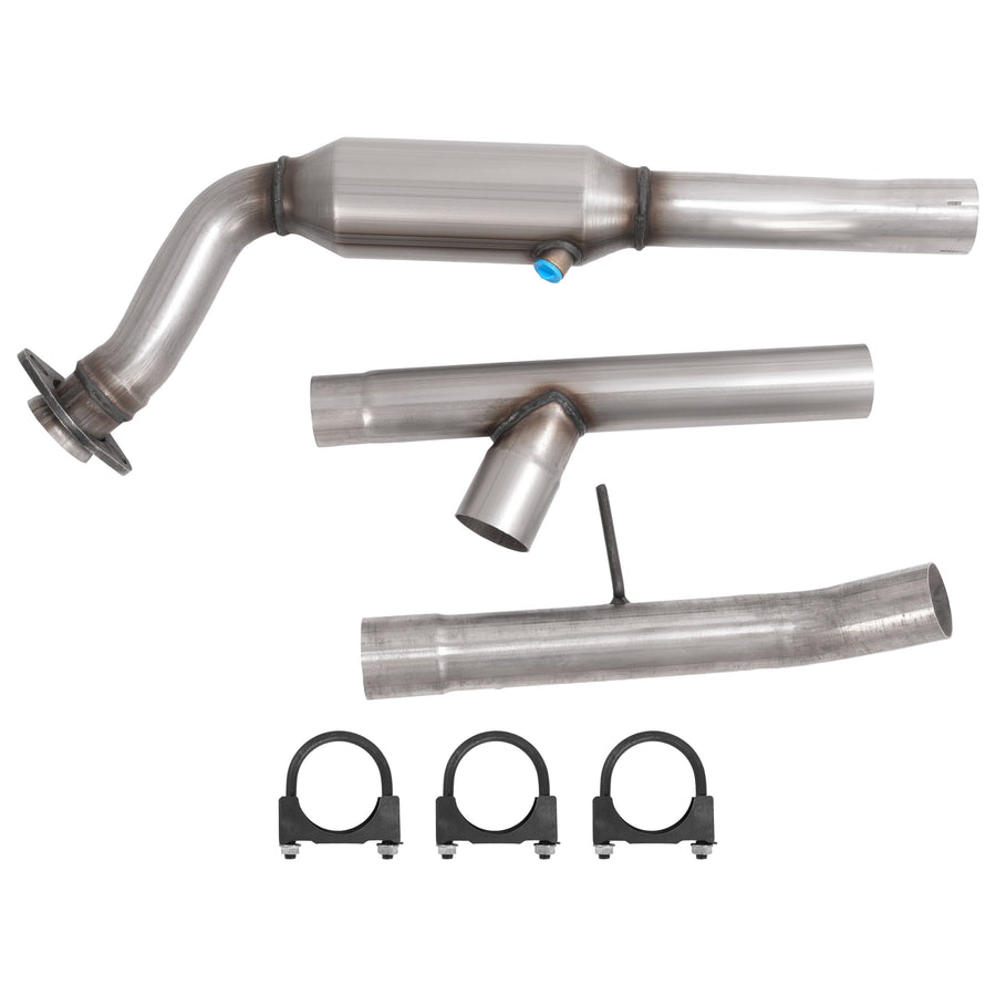 For Ford F150 4.2L V6 2005-2008 Front Right Side Catalytic Converter W/ Hardware-junior