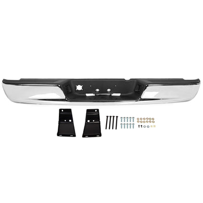 03-09 Dodge RAM 1500 2500 3500 Rear Step Bumper Assembly Chrome family photo
