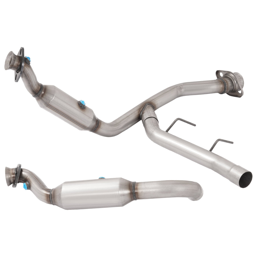 Left & Right Side Catalytic Converter Y Pipe For Ford F-150 3.5L V6 2011-2014-junior