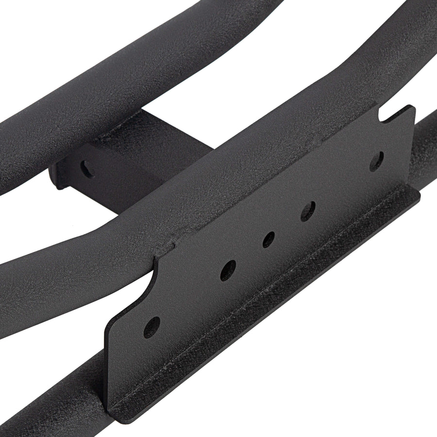 YIKATOO® Black Textured Rear Bumper Guard for 2007-2018 Jeep Wrangler JK - junior