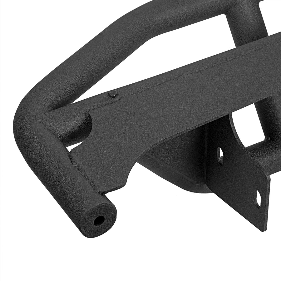 YIKATOO® Black Textured Rear Bumper Guard for 2007-2018 Jeep Wrangler JK - junior