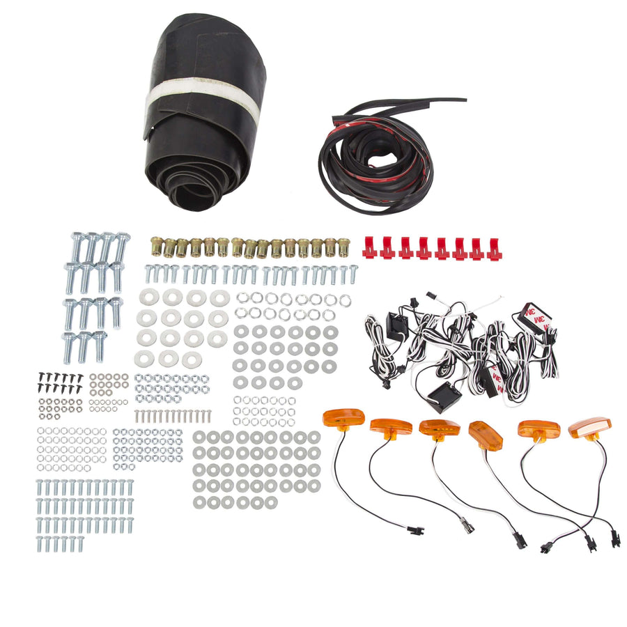 07-18 Jeep Wrangler JK Body Armor Front+Rear Fender Flare