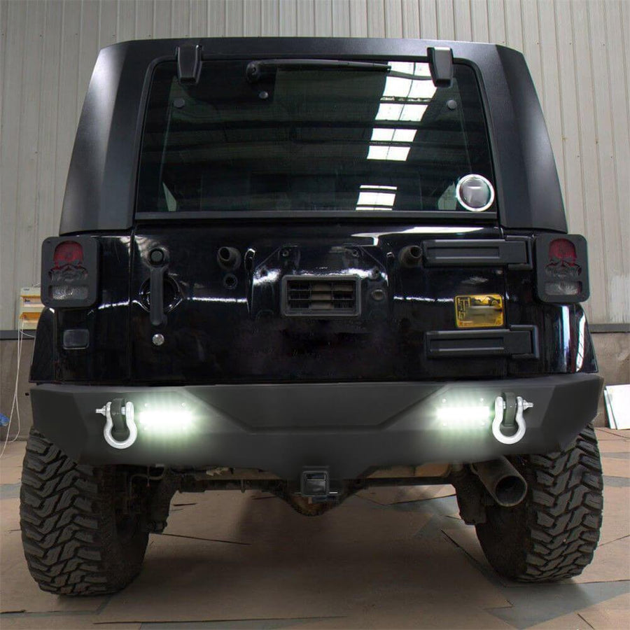 07-18 Jeep Wrangler  JK Textured Rear Bumper