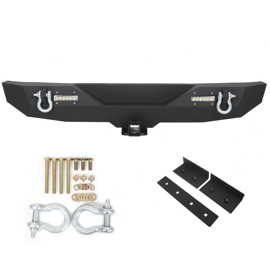 07-18 Jeep Wrangler  JK Textured Rear Bumper