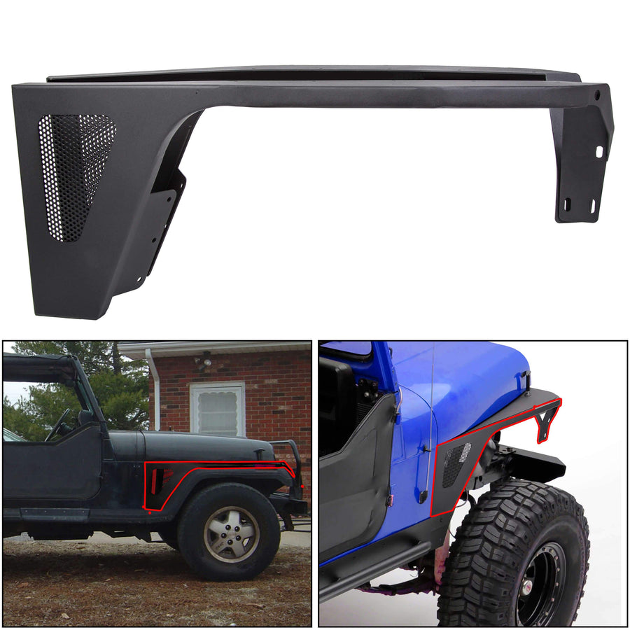 1987-1996 Jeep Wrangler YJ Front Fender