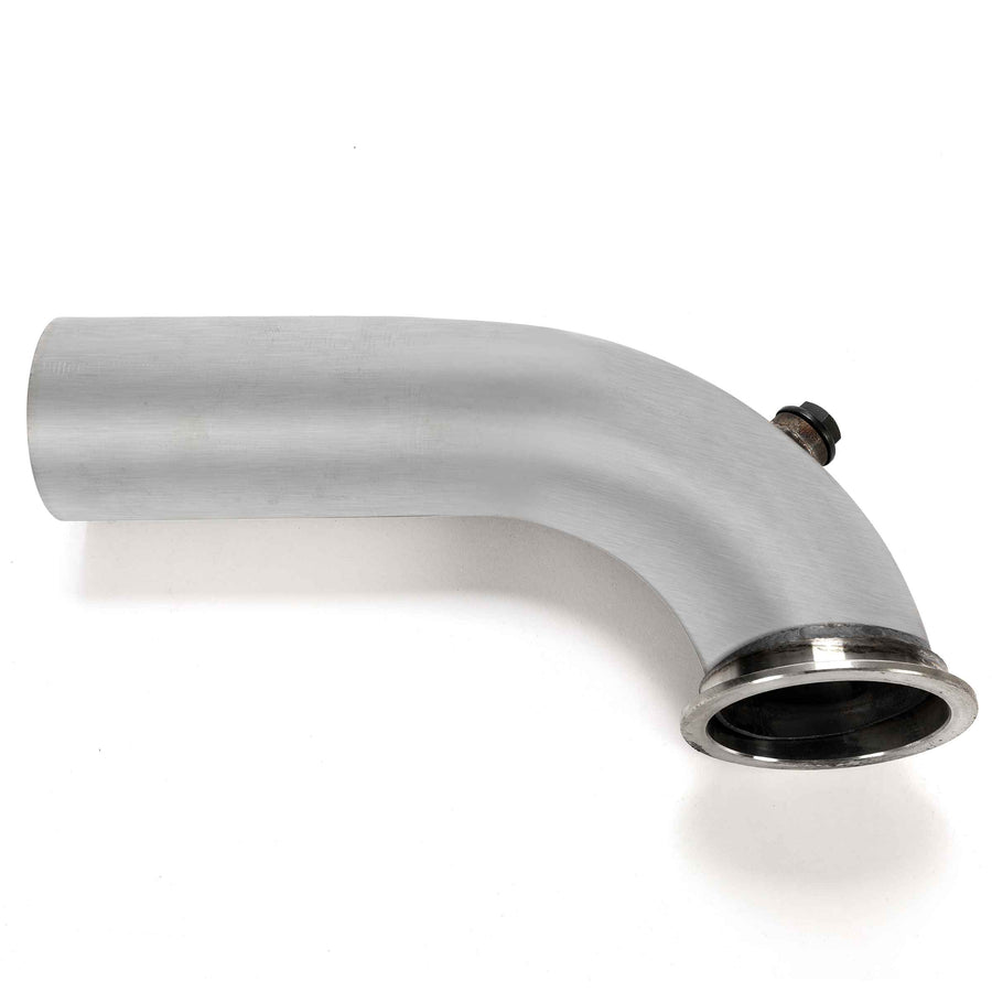 YIKATOO® 3' V-Band Adapter Downpipe Elbow Clamp 90Degree O2 Port For Turbo HY35 HE351 -junior