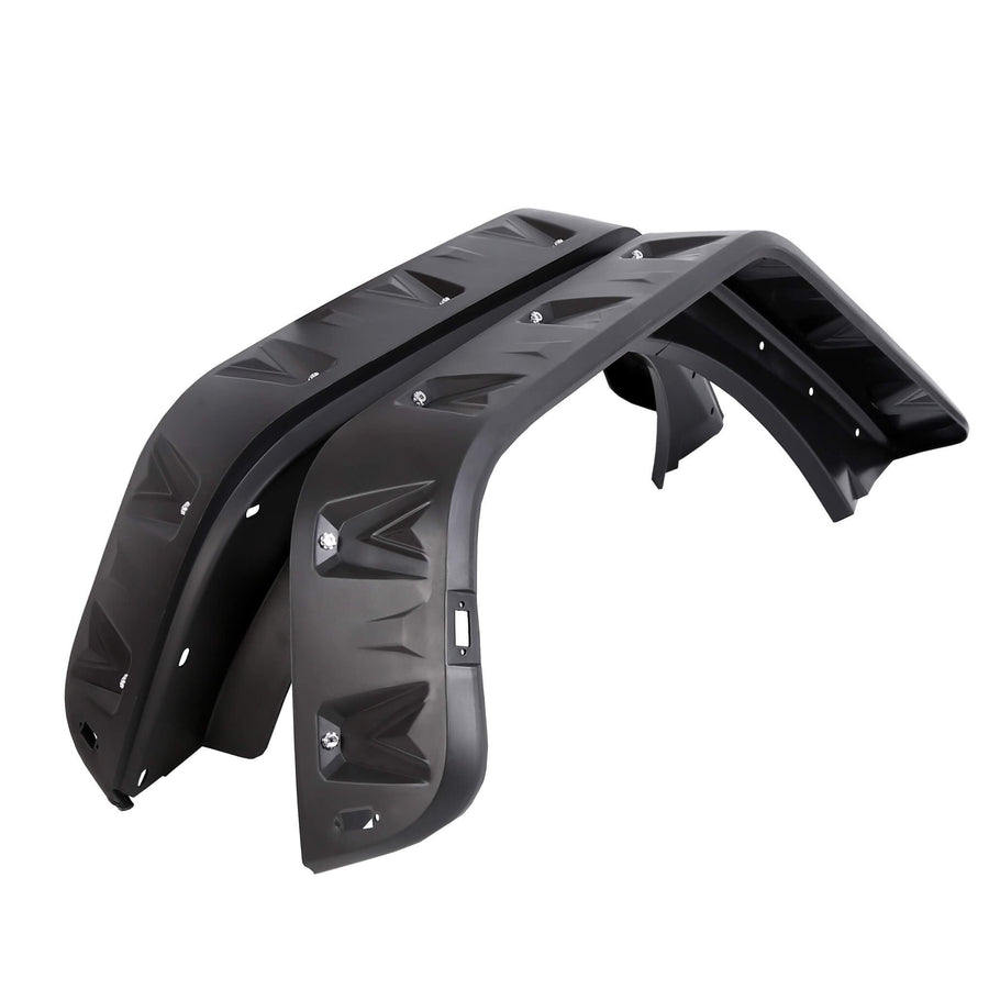 YIKATOO® Rivet Fender Flares for 2007-2018 Jeep JK Wrangler - junior