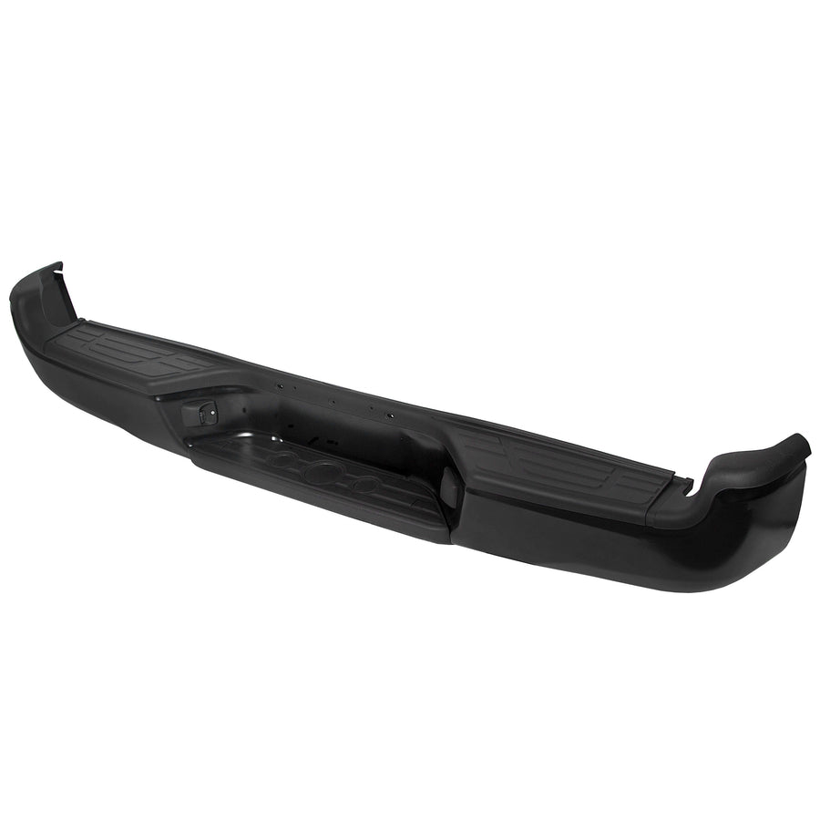 2005-2015 Toyota Tacoma Black Steel w/ brackets Fleet Styleside Step Bumper