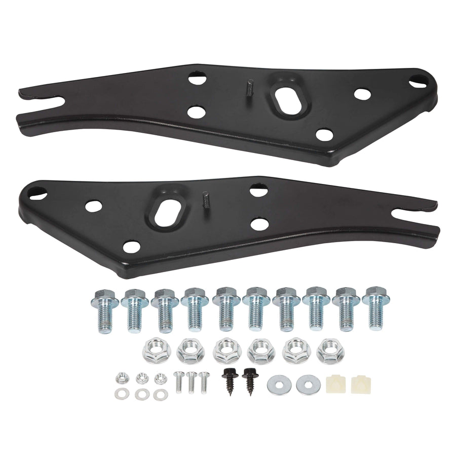 2005-2015 Toyota Tacoma Black Steel w/ brackets Fleet Styleside Step Bumper