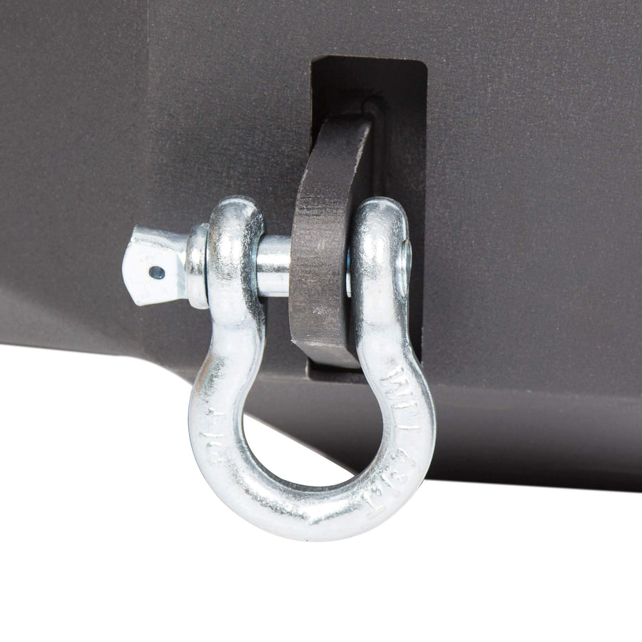 YIKATOO® Offroad Front Bumper for 2007-2013 Toyota Tundra,Steel Winch Black Powder -  junior