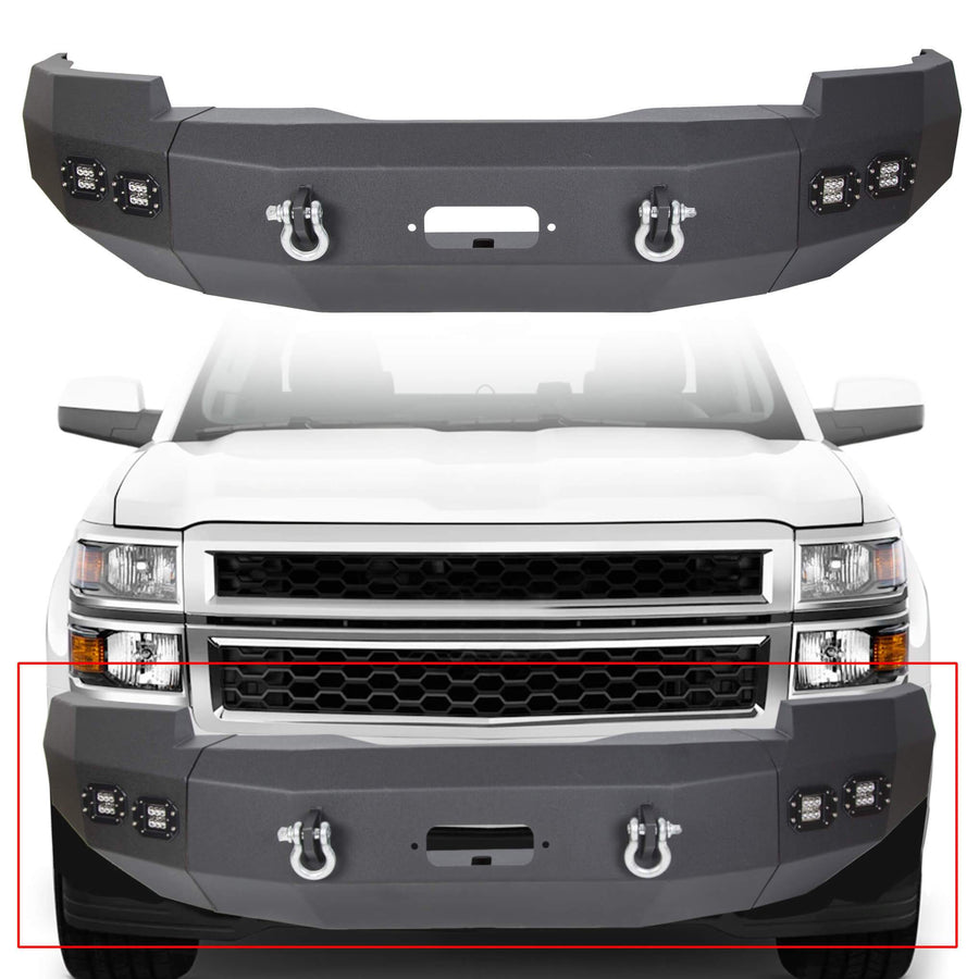2014 2015 Chevy Silverado 1500 Chevrolet Front Bumper