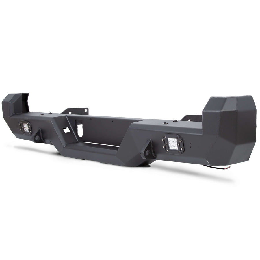 2016-2020 Toyota Tacoma Black Rear Bumper