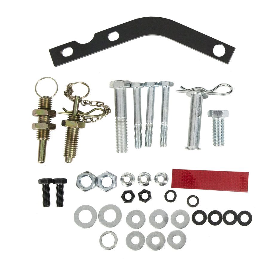 HECASA Folding Carrier Hitch Scooter and Wheelchair Carrier 500lbs Mounted Cargo Rack with Loading Ramp