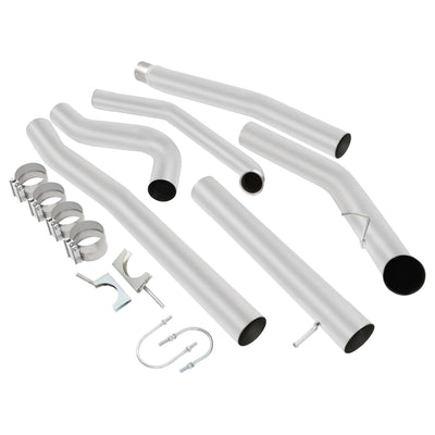 YIKATOO® 4 Inches Stainless Steel Exhaust Pie For Silverado 1994-2000 6.5L Duramax-junior