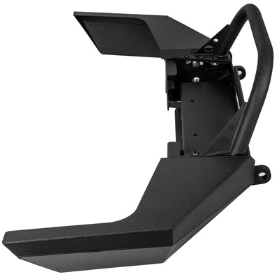 HECASA Front Bumper for 1998-2011 Ford Ranger W/ Winch Plate Modular Bull Bar D-Ring Mounts