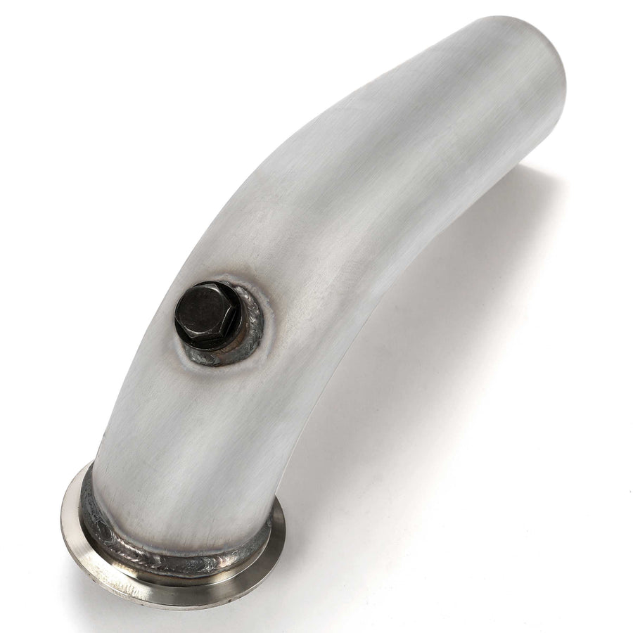 YIKATOO® 3' V-Band Adapter Downpipe Elbow Clamp 90Degree O2 Port For Turbo HY35 HE351 -junior