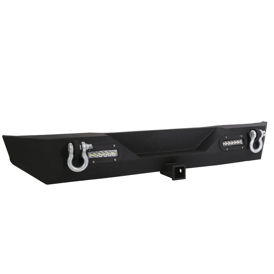 1987-2006 Jeep Wrangler  TJ YJ LED Light 2 Receiver Rear Bumper