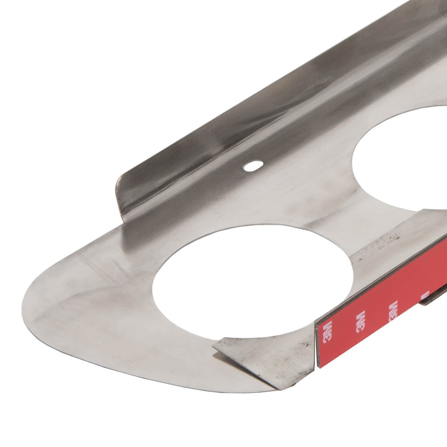 YIKATOO® Exhaust Filler Panel For 2014-2019 C7 Corvette Z06,NPP Silver Stainless Steel -junior