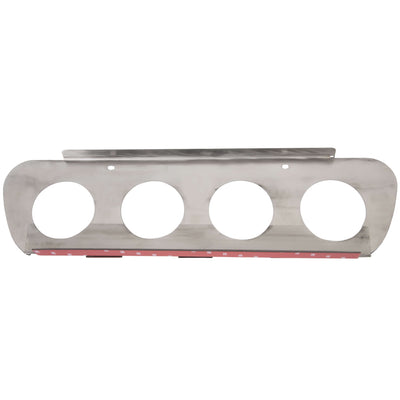 YIKATOO® Exhaust Filler Panel For 2014-2019 C7 Corvette Z06,NPP Silver Stainless Steel -junior