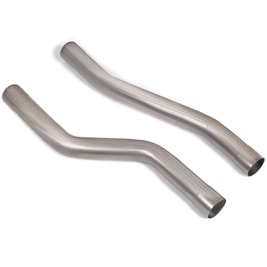 YIKATOO® Stainless Steel Mid Muffler Delete For Dodge Challenger/Charger Chrysler 300 -junior
