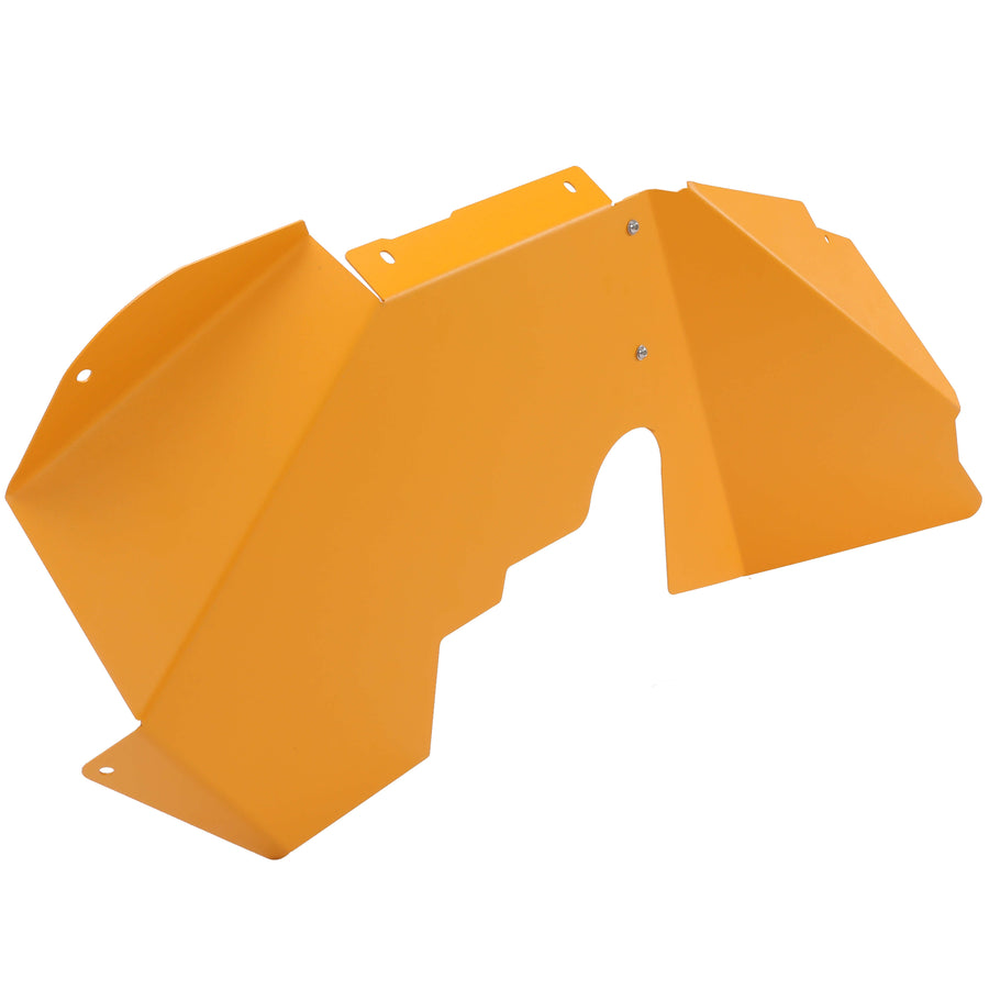 YIKATOO® Front & Rear Inner Fender Liners Sheet Compatible with 2007-2018 Jeep Wrangler JK Yellow Splash Guards High Strength Simple Style -junior