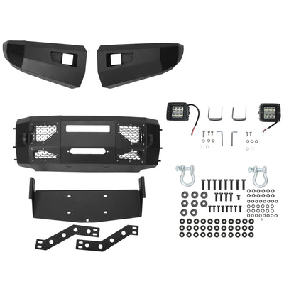 YIKATOO® Steel Front Bumper for 2017-2019 Ford F-250 F-350 F-450 - junior