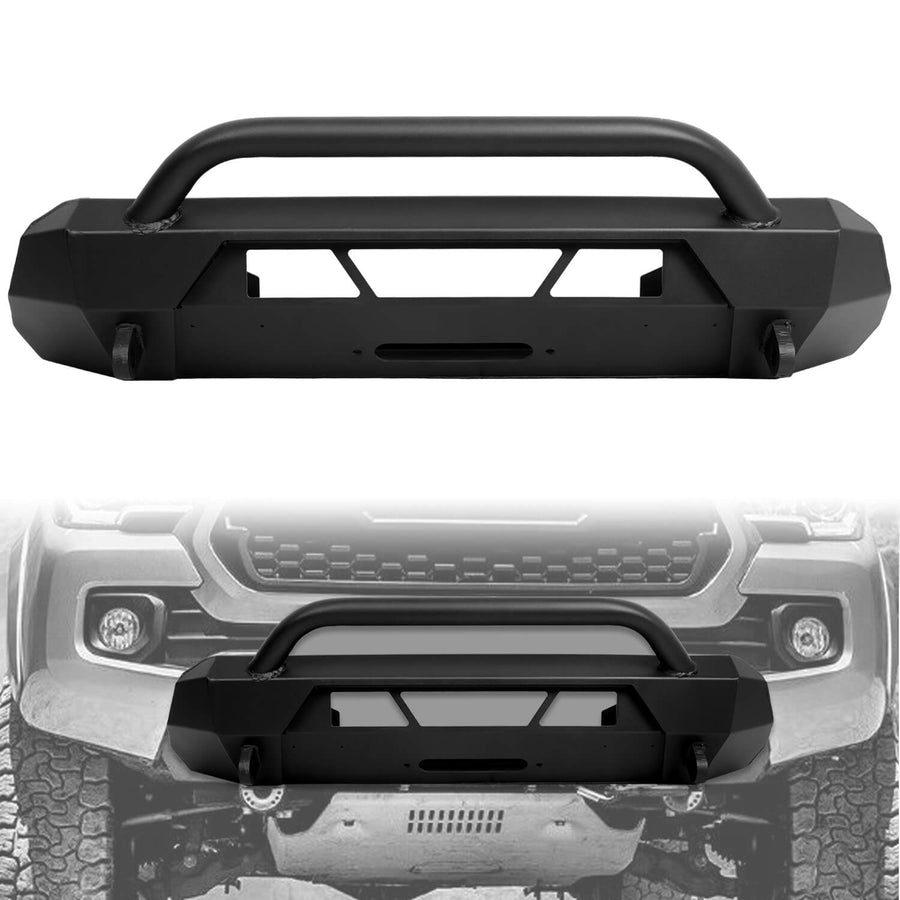 YIKATOO® Front Bumper Guard Bull Bar for 2016-2020 Toyota Tacoma -  junior