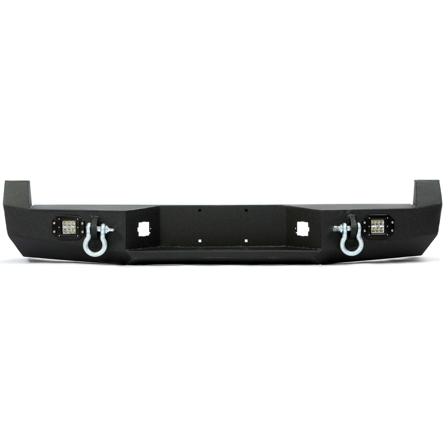 YIKATOO® Rear Bumper for 2005-2015 Toyota Tacoma w/LED Light+D Ring - junior