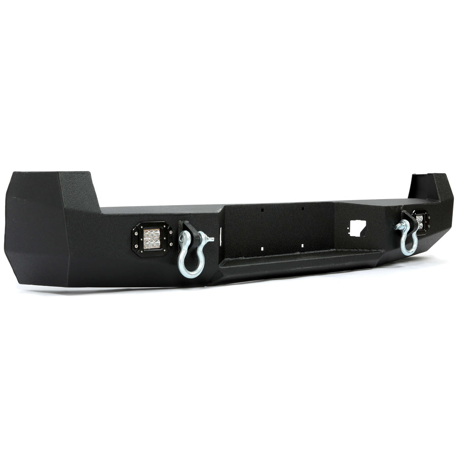 YIKATOO® Rear Bumper for 2005-2015 Toyota Tacoma w/LED Light+D Ring - junior