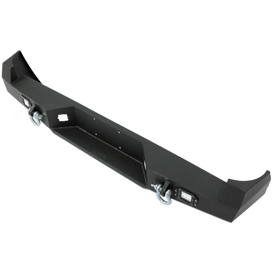 YIKATOO® Rear Bumper for 2005-2015 Toyota Tacoma w/LED Light+D Ring - junior