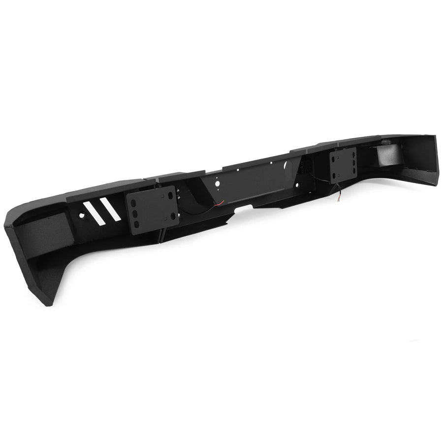 YIKATOO®Rear Bumper Step Bumper Guard Compatible with 2010-2021 Dodge Ram 2500 3500 Heavy Duty Steel -junior