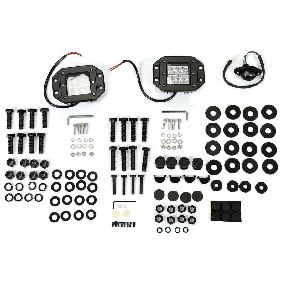 YIKATOO®Rear Bumper Step Bumper Guard Compatible with 2010-2021 Dodge Ram 2500 3500 Heavy Duty Steel -junior