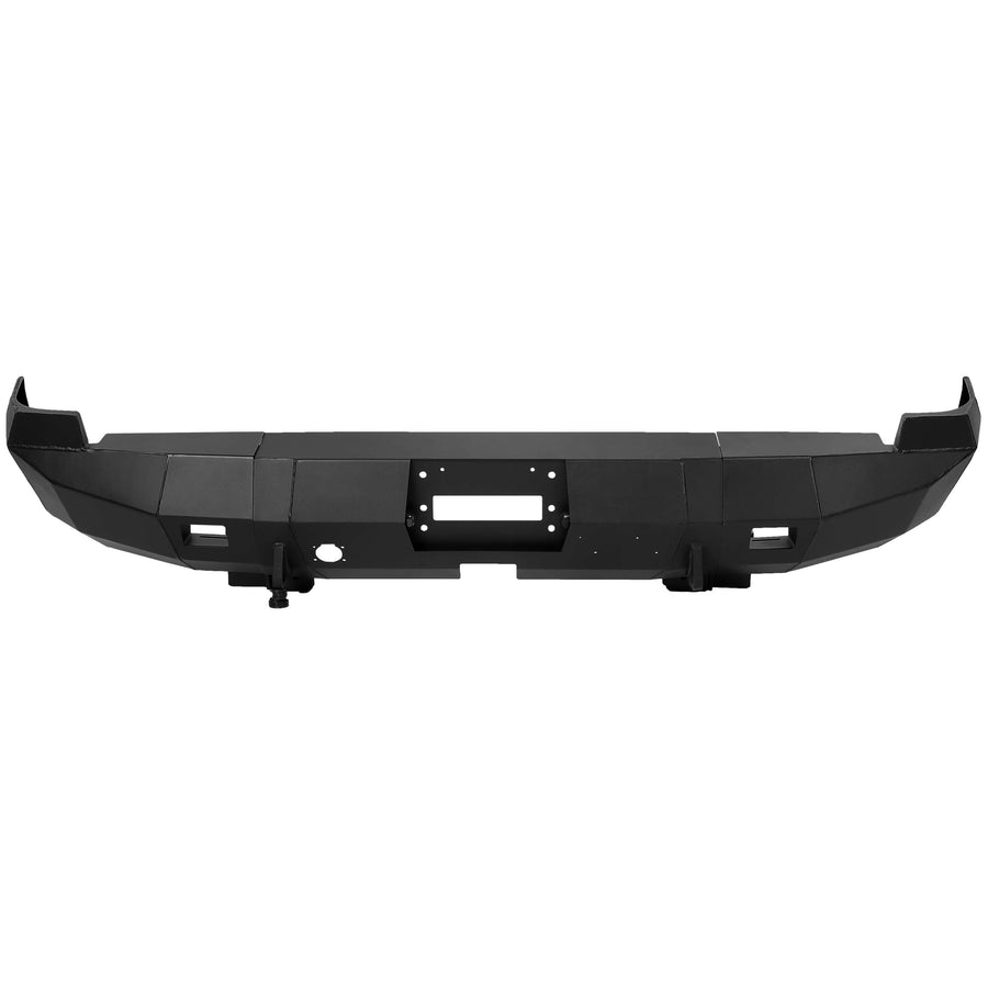 YIKATOO® Rear Winch Bumper for 2002-2008 Dodge Ram 1500; 2003-2009 Dodge Ram 2500/Ram 3500/Ram 4500/Ram 5500 - junior