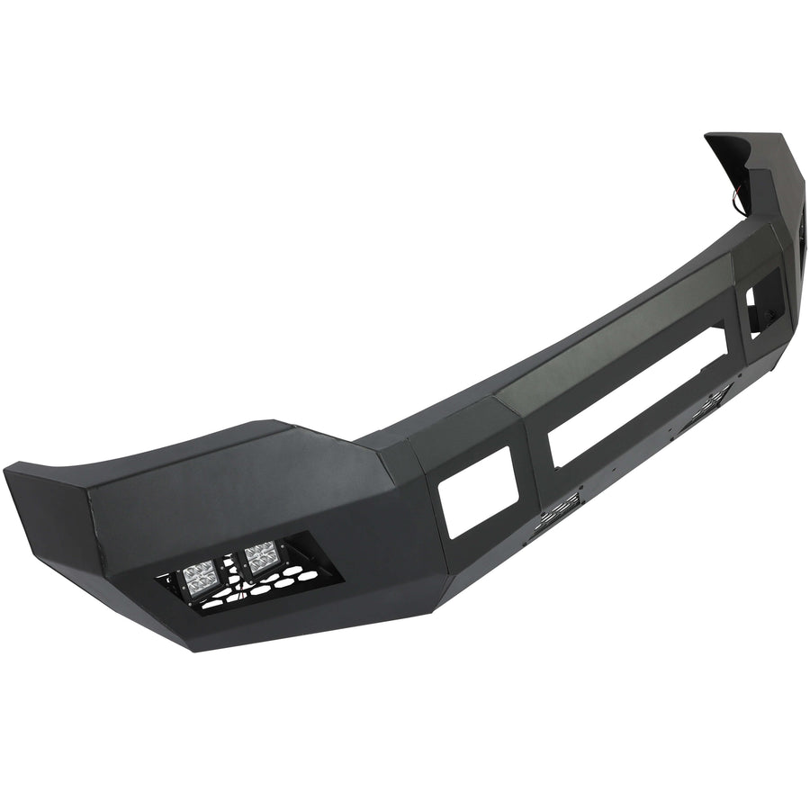 YIKATOO® Modular Front Bumper for 2011-2016 Ford F-250 F-350,3-Piece w/LED Lights -  junior