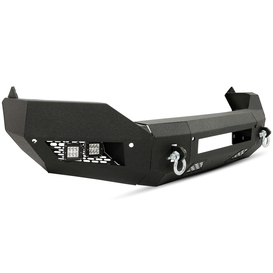 YIKATOO® Front Bumper Off-road 3-Piece Modular Compatible with 2013-2018 Dodge Ram 1500 2019-2021 Ram 1500 Classic 2WD/4WD -junior