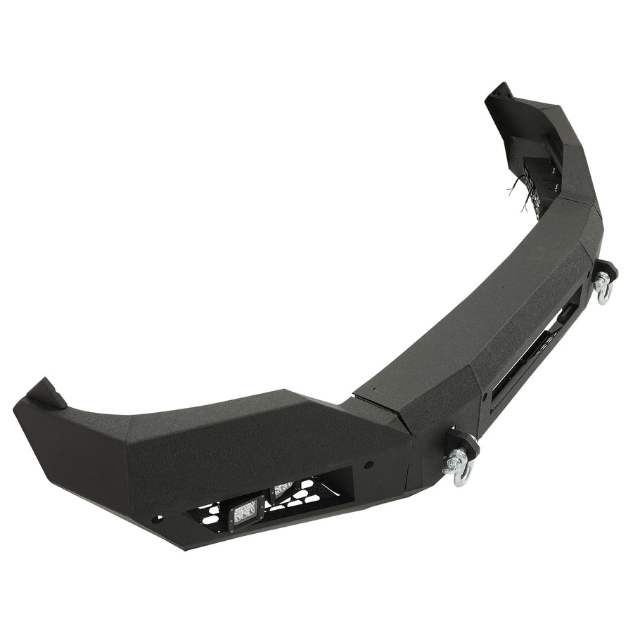 YIKATOO® Front Bumper Off-road 3-Piece Modular Compatible with 2013-2018 Dodge Ram 1500 2019-2021 Ram 1500 Classic 2WD/4WD -junior