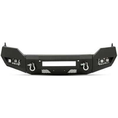 YIKATOO® Front Bumper Off-road 3-Piece Modular Compatible with 2013-2018 Dodge Ram 1500 2019-2021 Ram 1500 Classic 2WD/4WD -junior