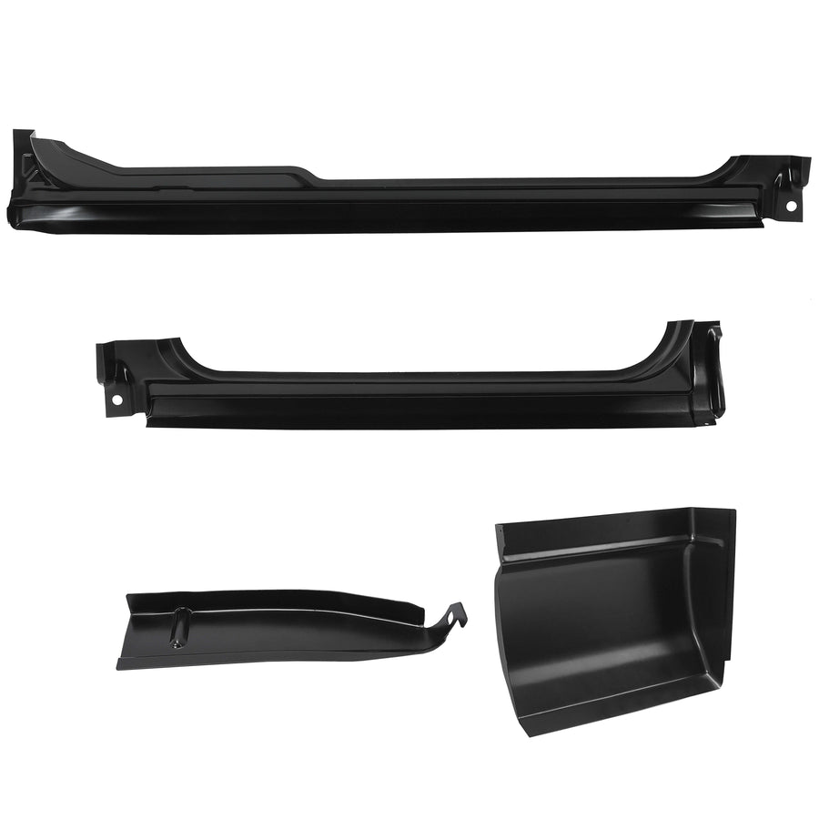 YIKATOO® Rocker Panels & Cab Corners For 1994-2004 Chevy S10 GMC Sonoma Extended Cab 3D -junior
