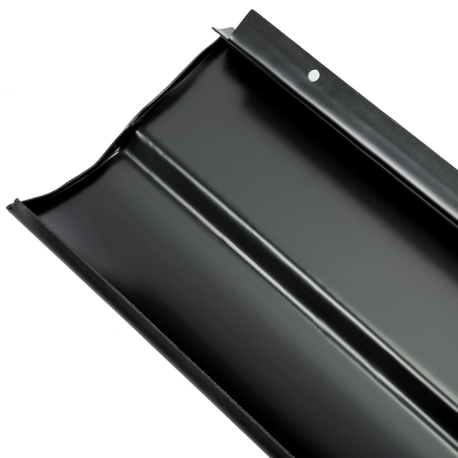 YIKATOO® Steel Rear Roll Pan Bumper W/ License Light Compatible With 1967-1972 Chevy C10 Pickup Fleetside -junior