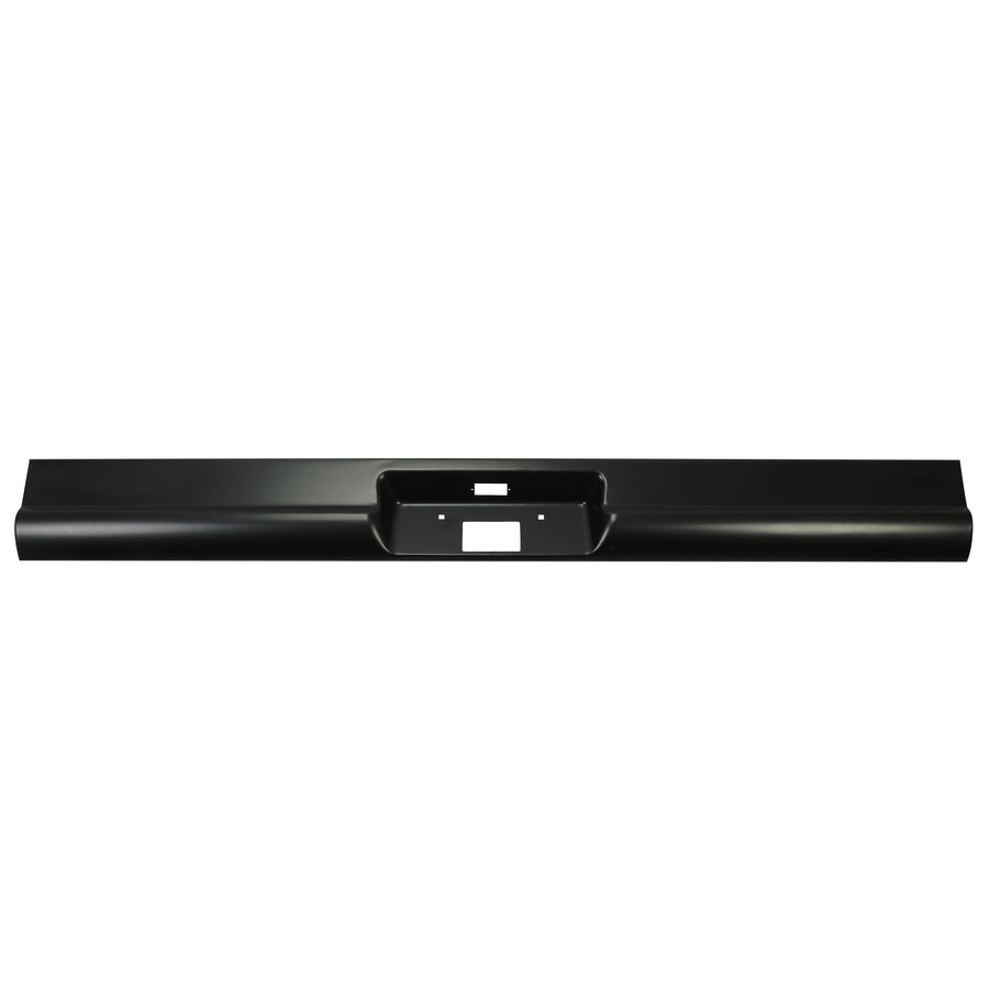 YIKATOO® Steel Rear Roll Pan Bumper W/ License Light Compatible With 1967-1972 Chevy C10 Pickup Fleetside -junior