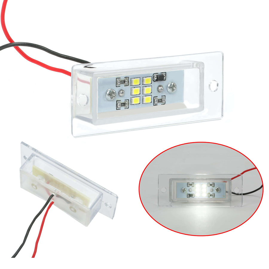 YIKATOO® Fleetside Rear Roll Pan for 2007-2013 Silverado, w/License Light -junior