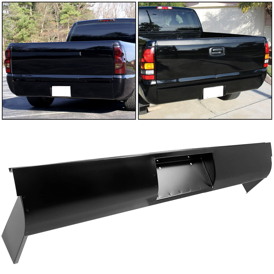 YIKATOO® 1954~1987 Chevy Pickup Truck Rear Roll Pan Stepside w/License Box Dynacorn 1159 -junior