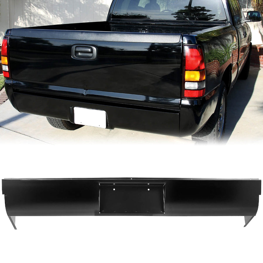 YIKATOO® 1954~1987 Chevy Pickup Truck Rear Roll Pan Stepside w/License Box Dynacorn 1159 -junior