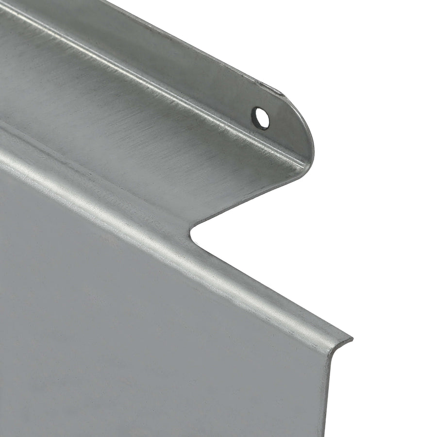 YIKATOO® Steel Roll Pan Rollpan Bumper Compatible with 1967-1972 Ford F100 Fleetside w/License Plate Hole&Light -junior