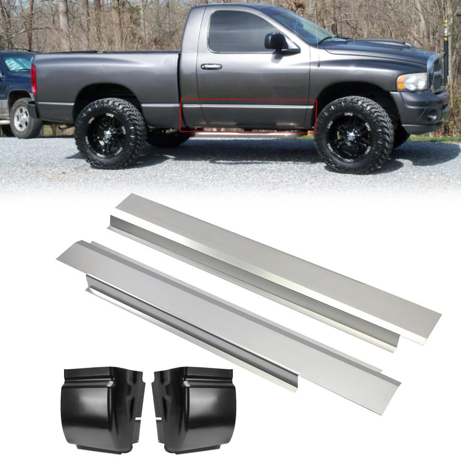 YIKATOO® Rocker Panel Cab Corner Standard Cab For 2002-2008 Dodge Ram 1500 2003-2009 2500 3500 -junior