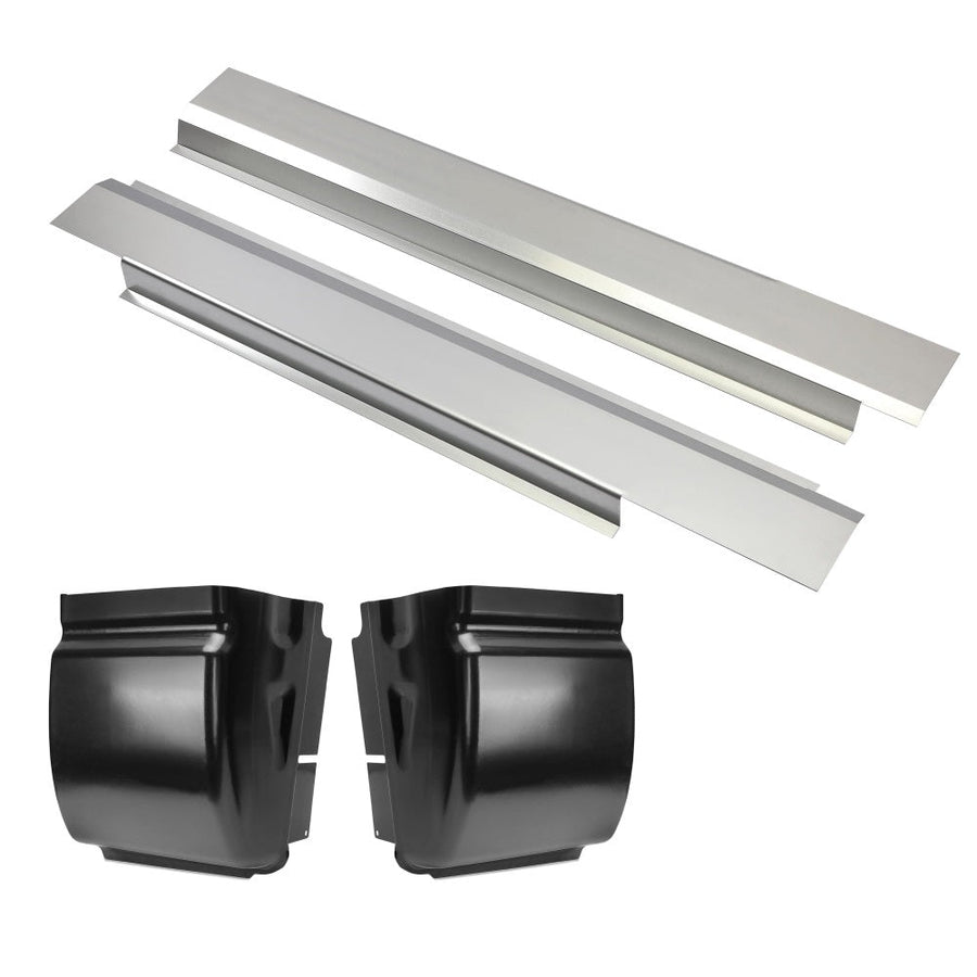 YIKATOO® Rocker Panel Cab Corner Standard Cab For 2002-2008 Dodge Ram 1500 2003-2009 2500 3500 -junior