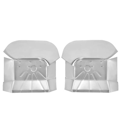 YIKATOO® Rear Floor Pans Silver LH RH For 1978-1988 El Camino,Malibu, Regal,Monte Carlo -junior