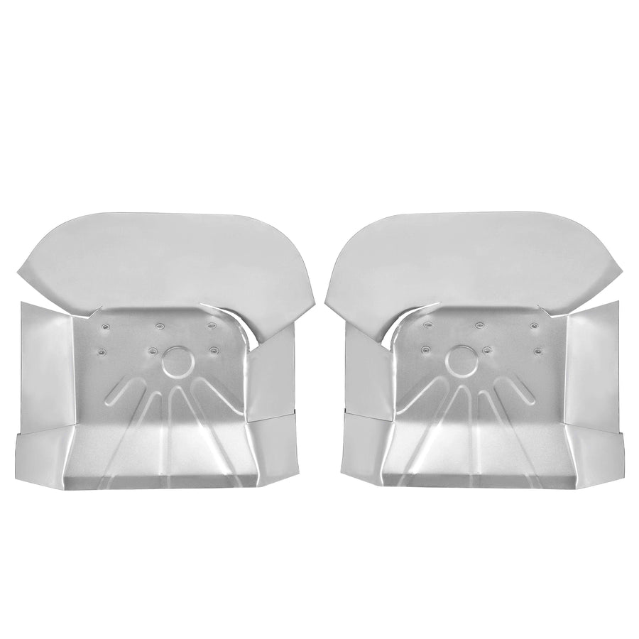 YIKATOO® Rear Floor Pans Silver LH RH For 1978-1988 El Camino,Malibu, Regal,Monte Carlo -junior