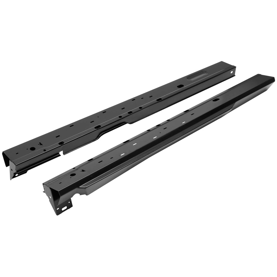 YIKATOO® 1 Pair Black Steel Rocker Panels FOR 1993-2011 Ford Ranger 2 DOOR Extended Cab -junior