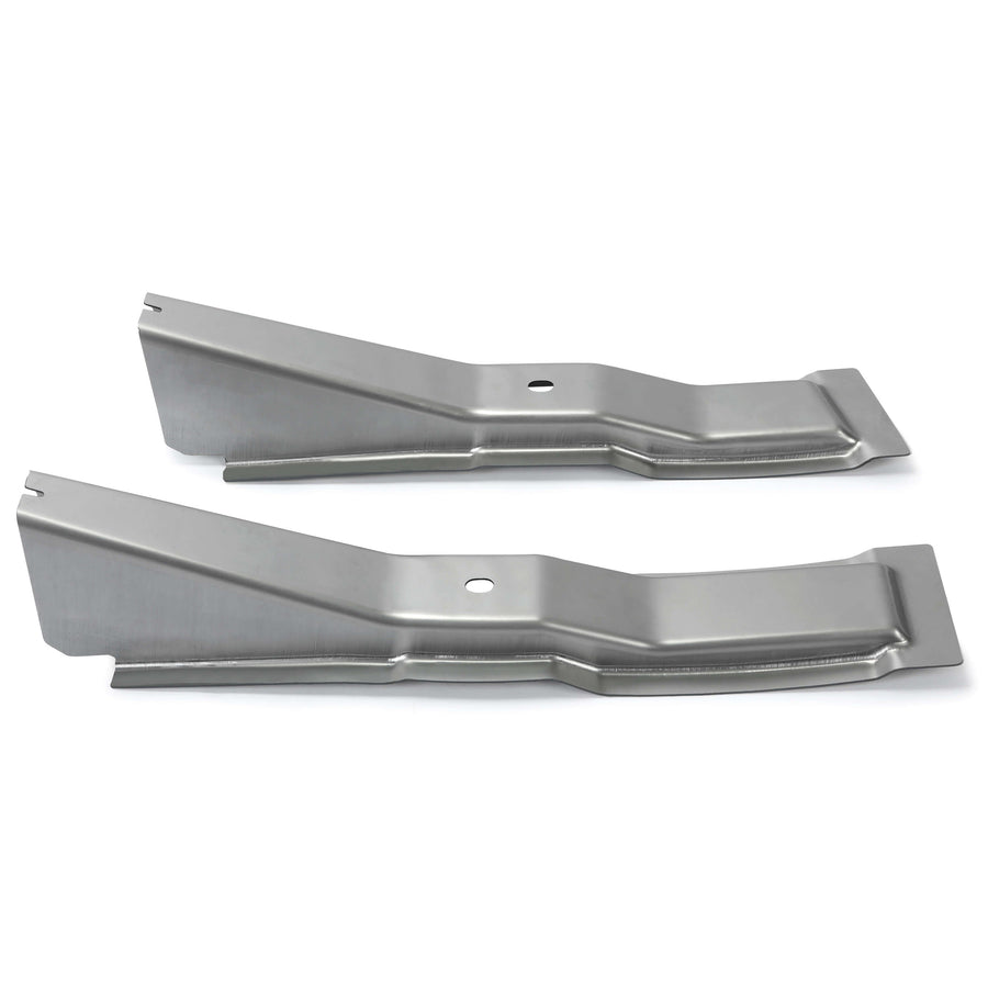 YIKATOO® FRONT Left & Right CAB SUPPORT Silver STEEL For 1957-1960 FORD F100 -junior